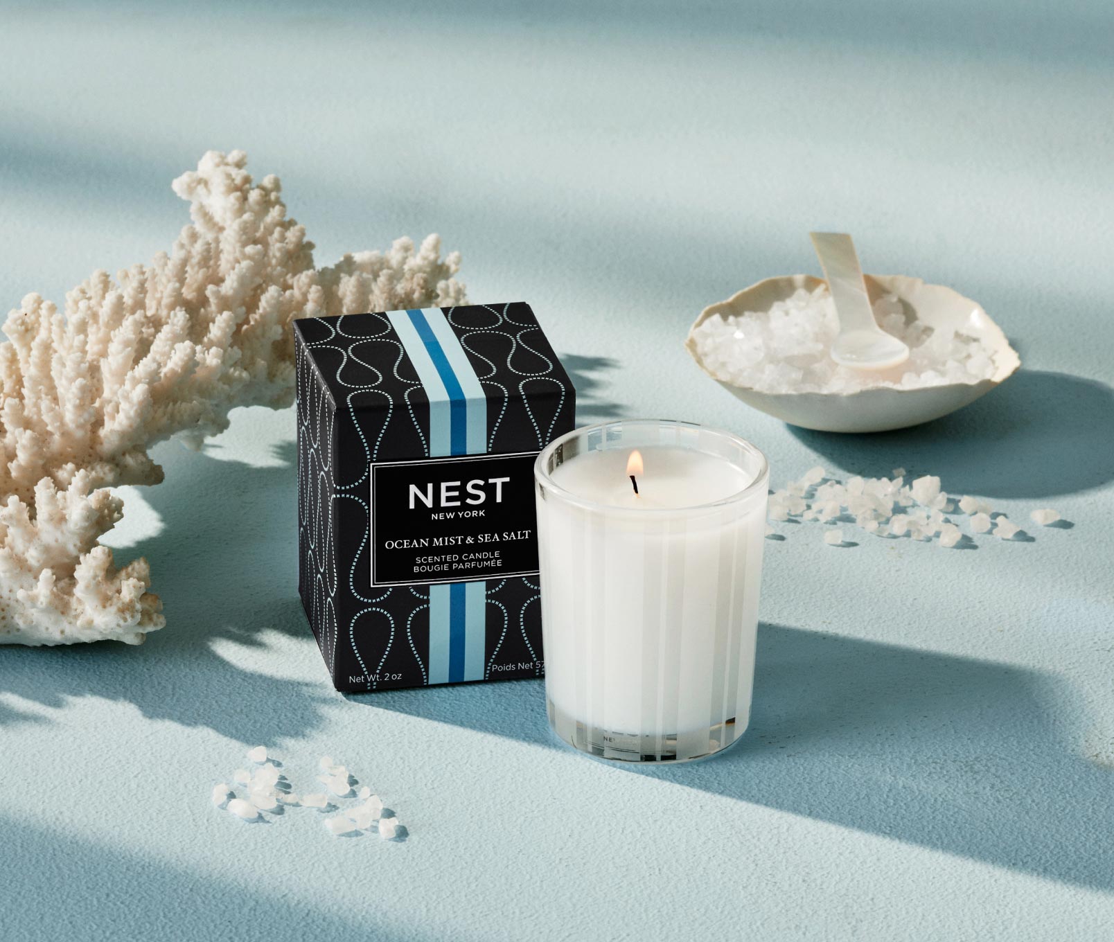 Ocean Mist and Sea Salt Votive Candle