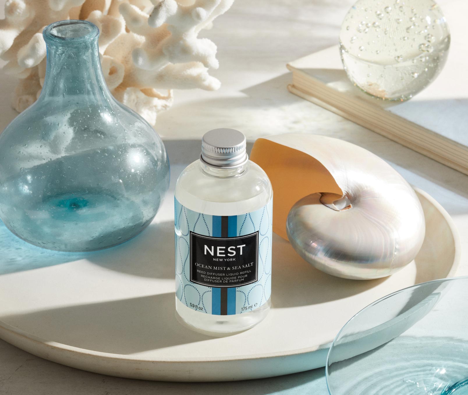 Ocean Mist & Sea Salt Reed Diffuser Liquid Refill