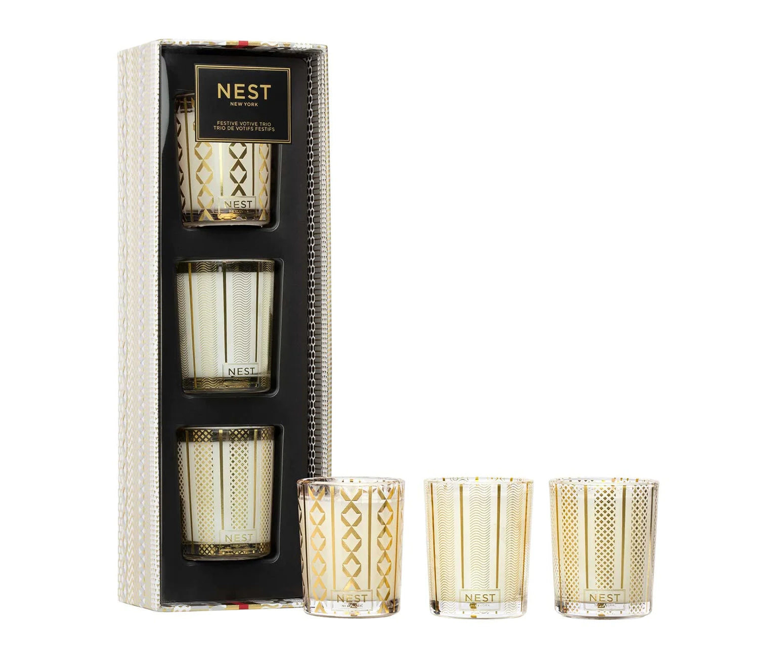 Festive Votive Trio Set