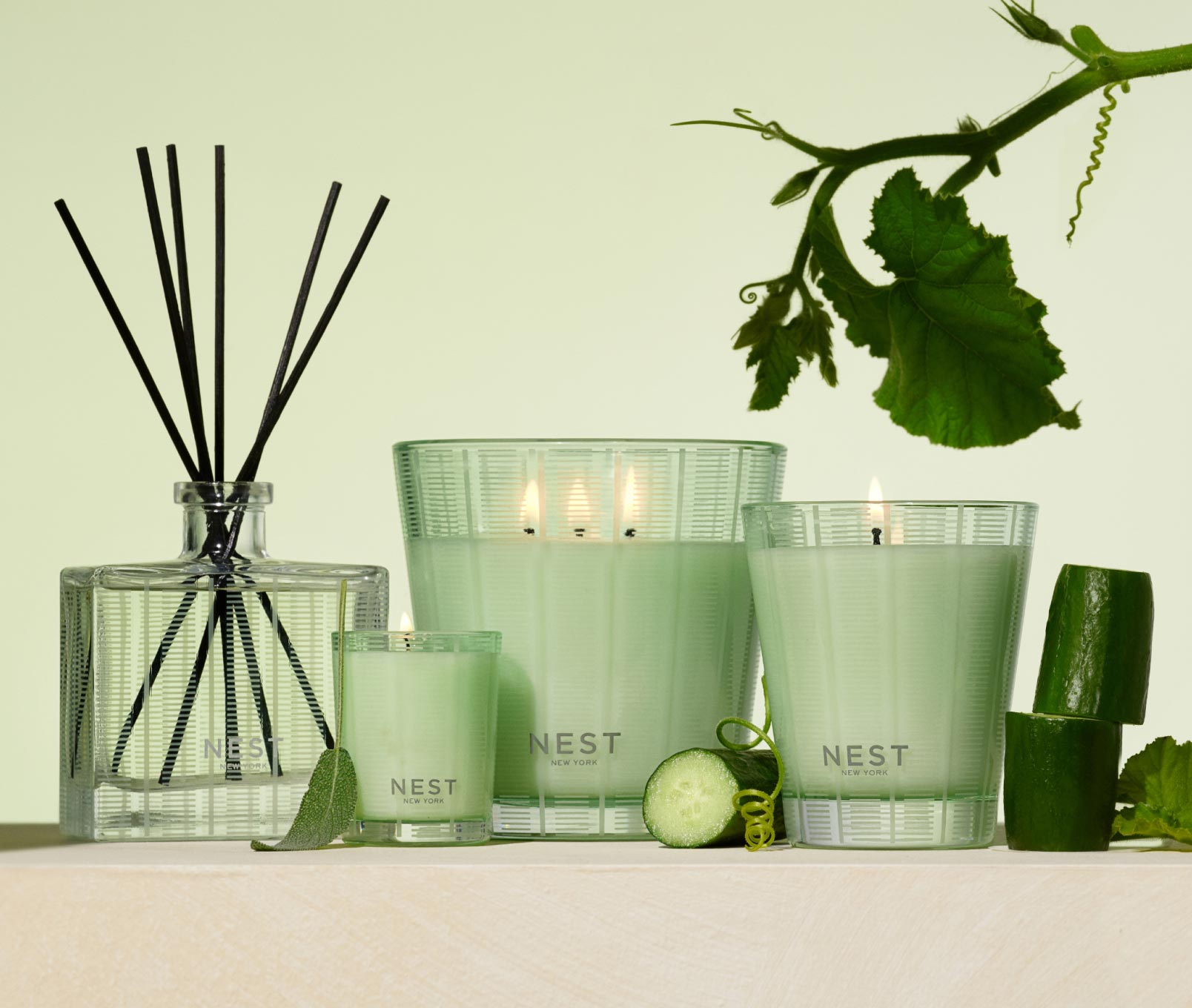 Cucumber & White Sage Classic Candle