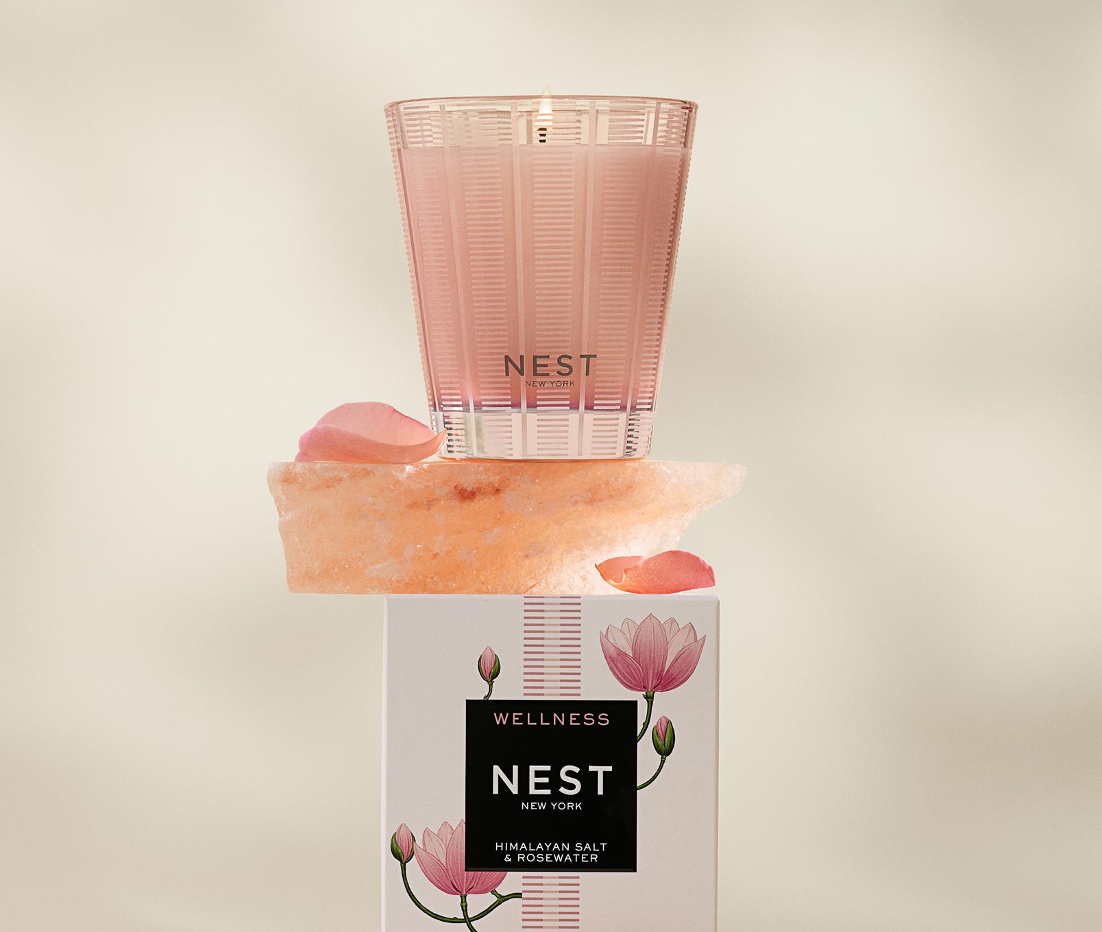 Himalayan Salt & Rosewater Classic Candle