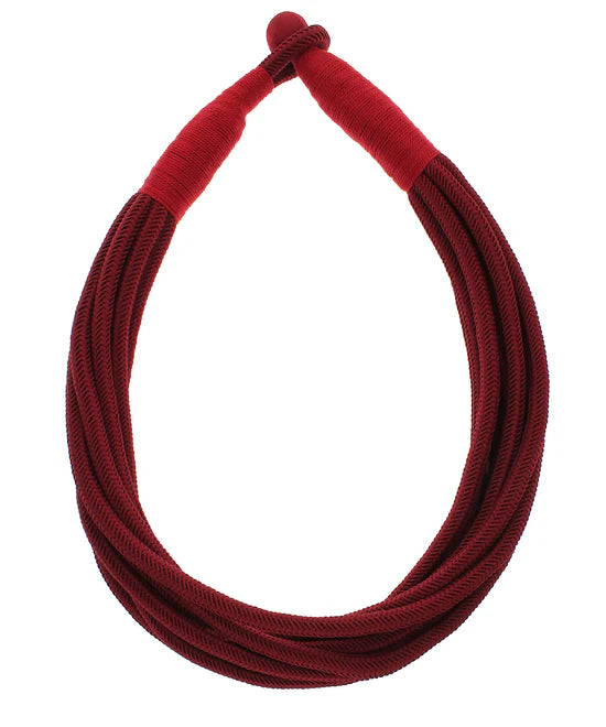 8 Row Layered Rope Necklace