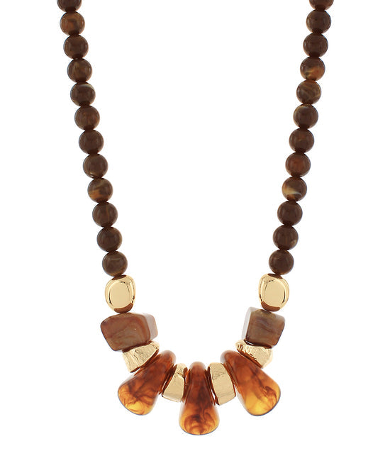 Marble Bead Necklace