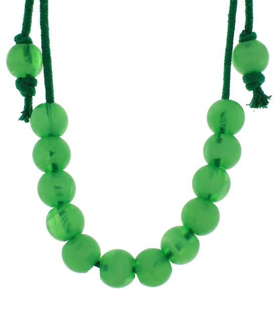 Ball on Cord Necklace