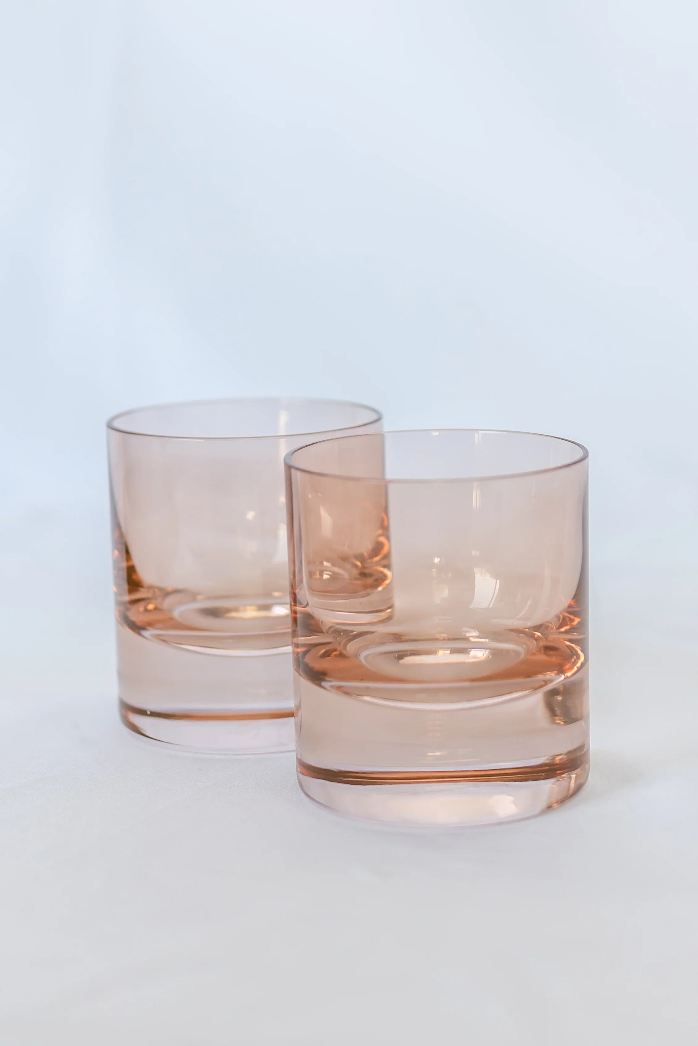 Estelle Rocks Glass - Bundle - Blush Pink
