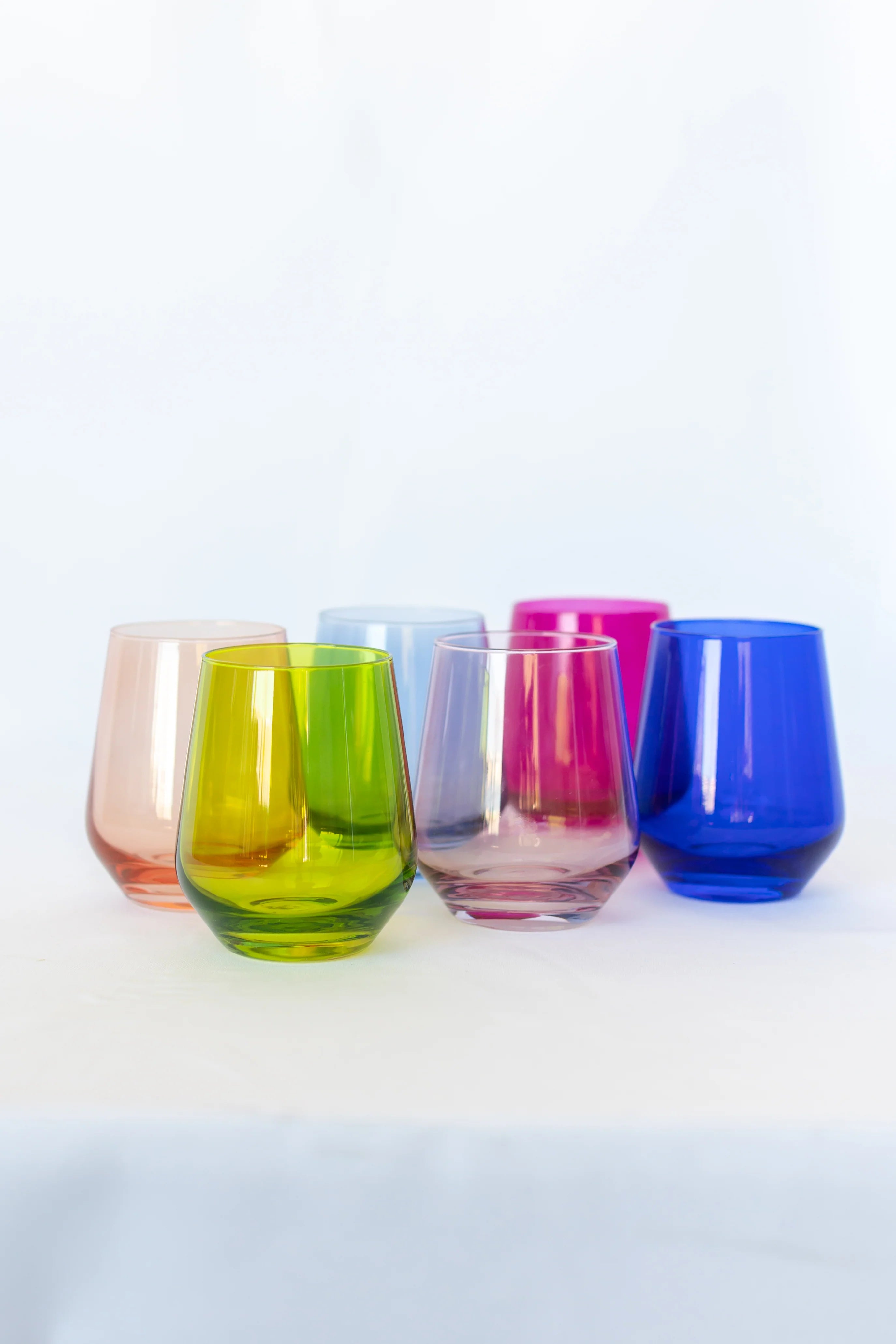 Estelle Stemless Wine - Mixed Set