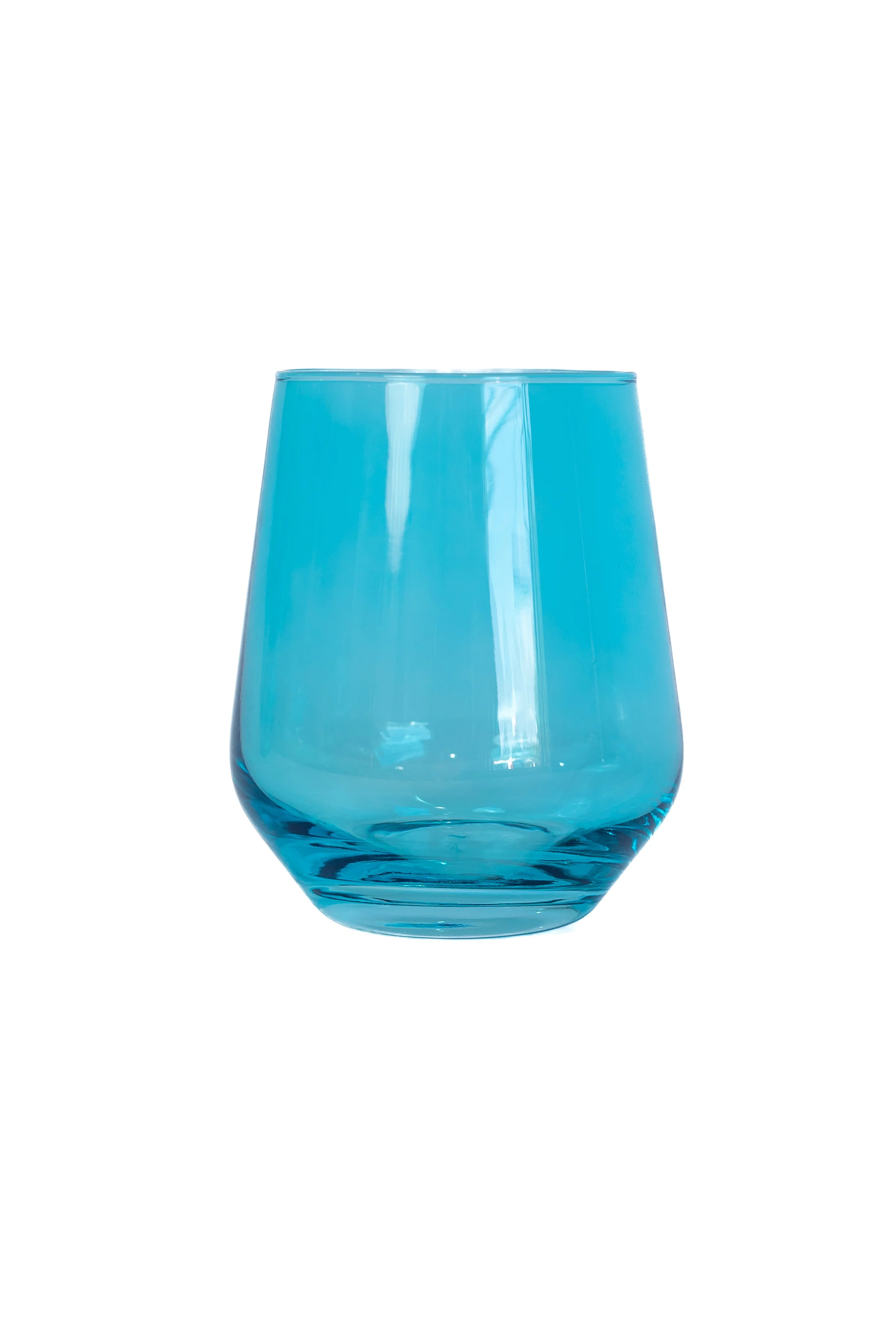 Estelle Stemless Wine - Single - Ocean Blue