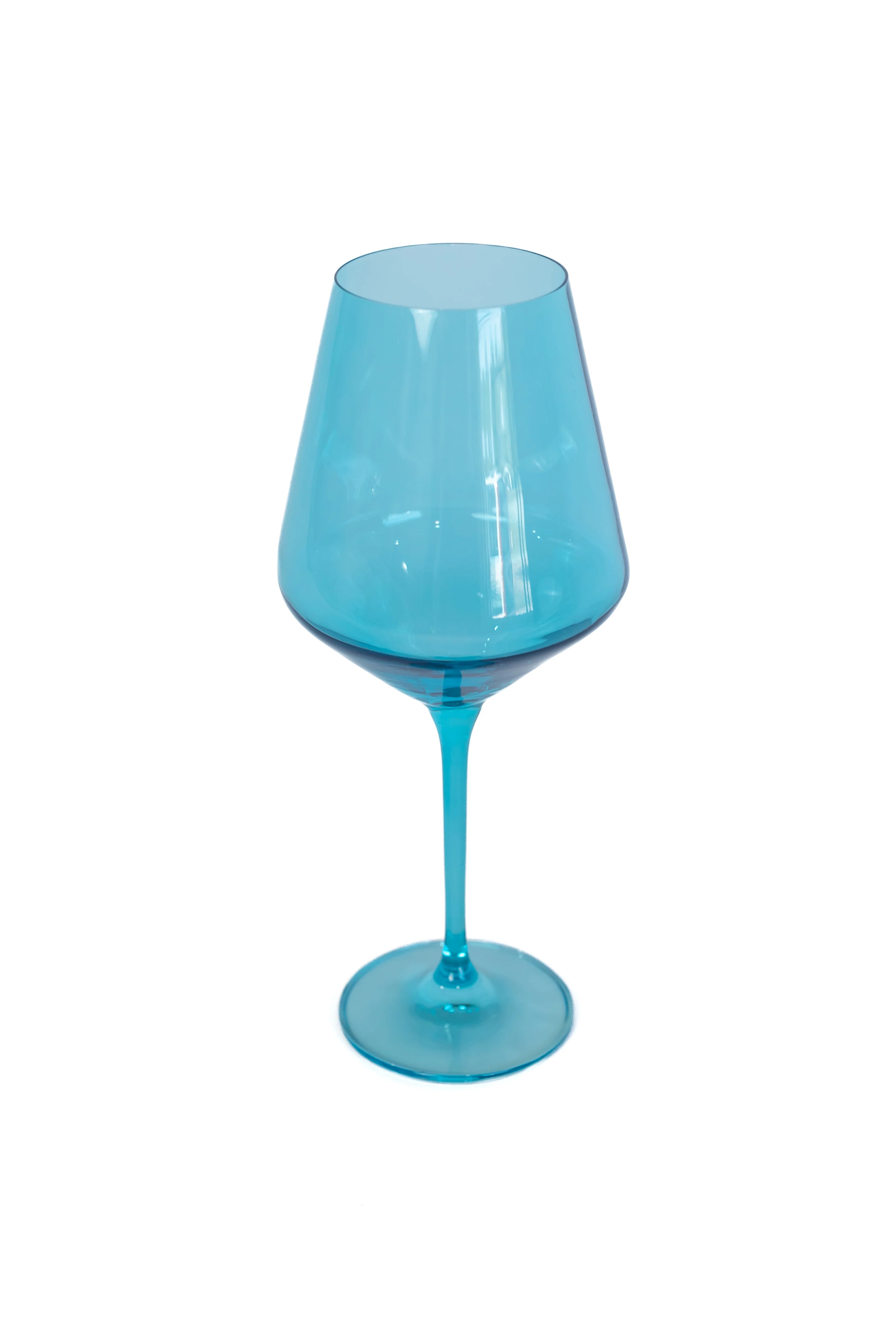 Estelle Wine Stemware - Single - Ocean Blue