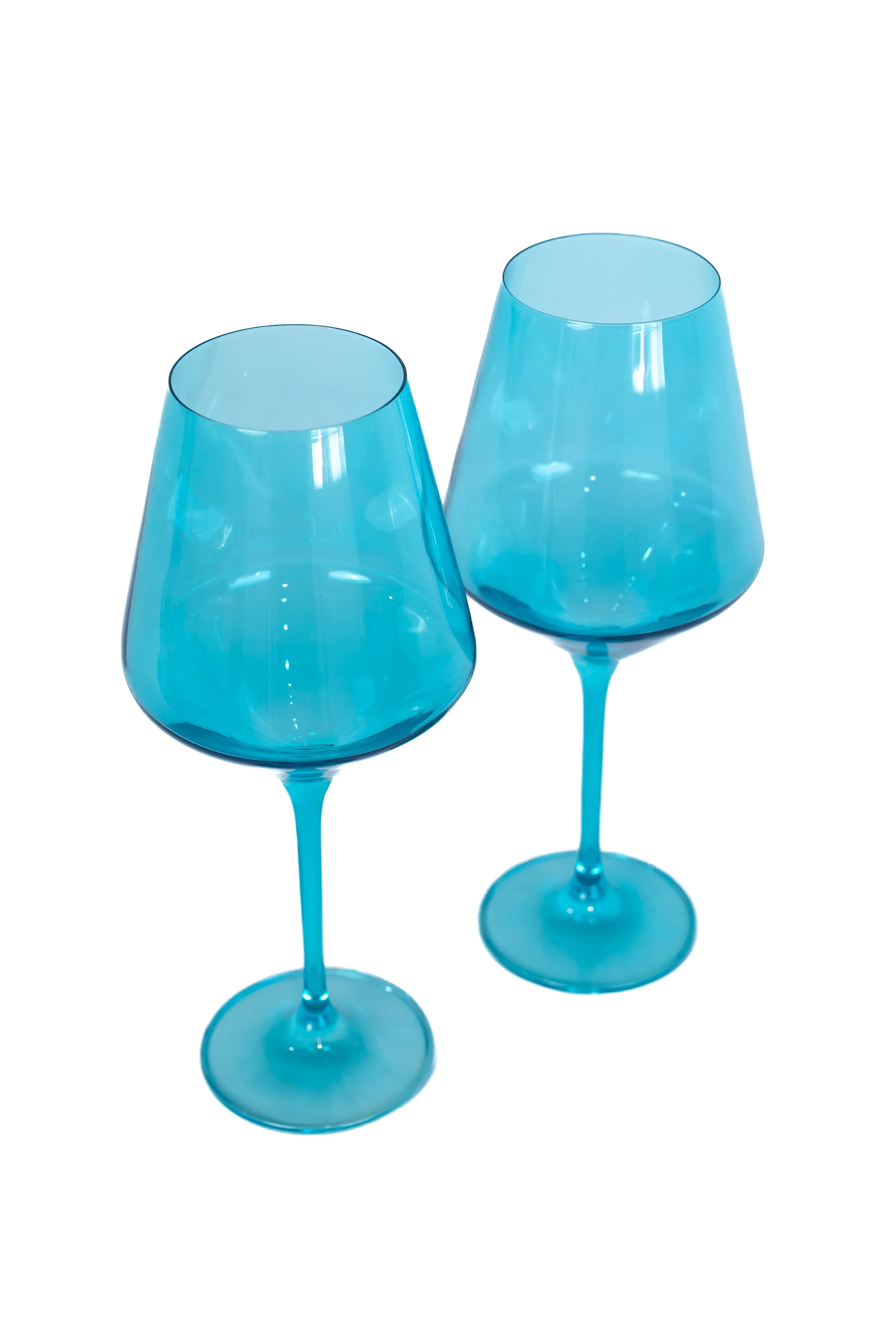 Estelle Wine Stemware - Bundle - Ocean Blue
