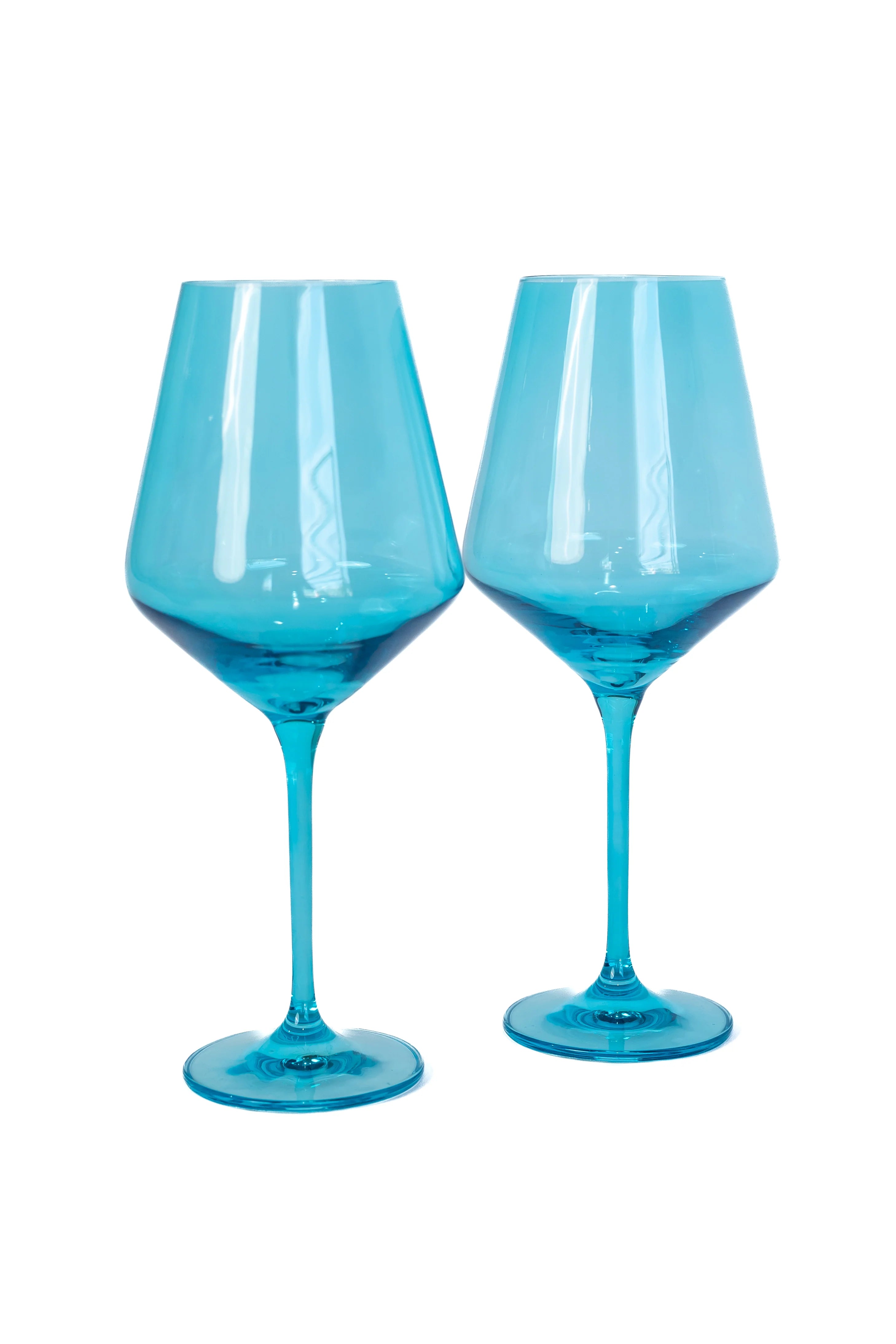Estelle Wine Stemware - Bundle - Ocean Blue