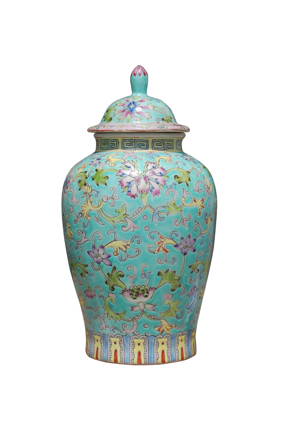 Porcelain Hand Painted Jar