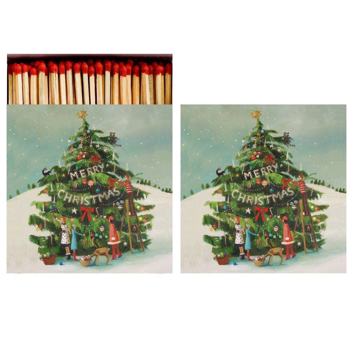 Christmas Match Box