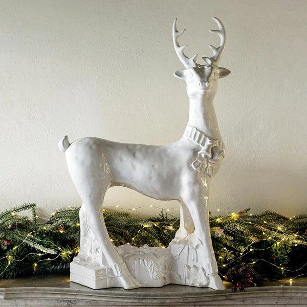 Pietra Natale Figural Deer Sculpture
