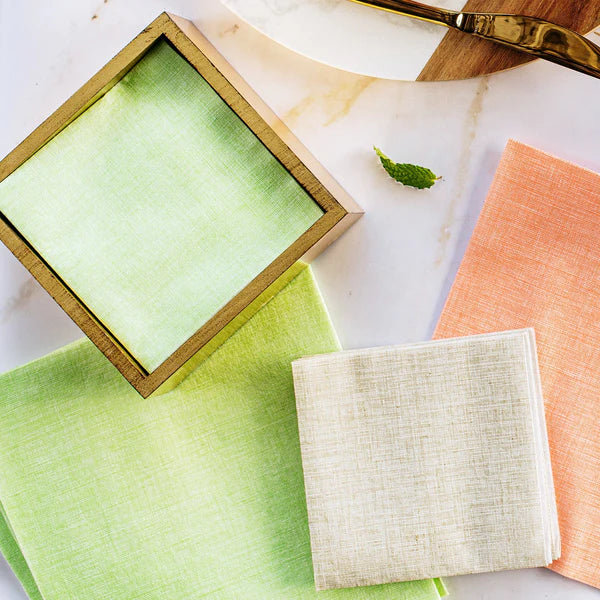 Papersoft Napkins Easy Green Cocktail Napkins