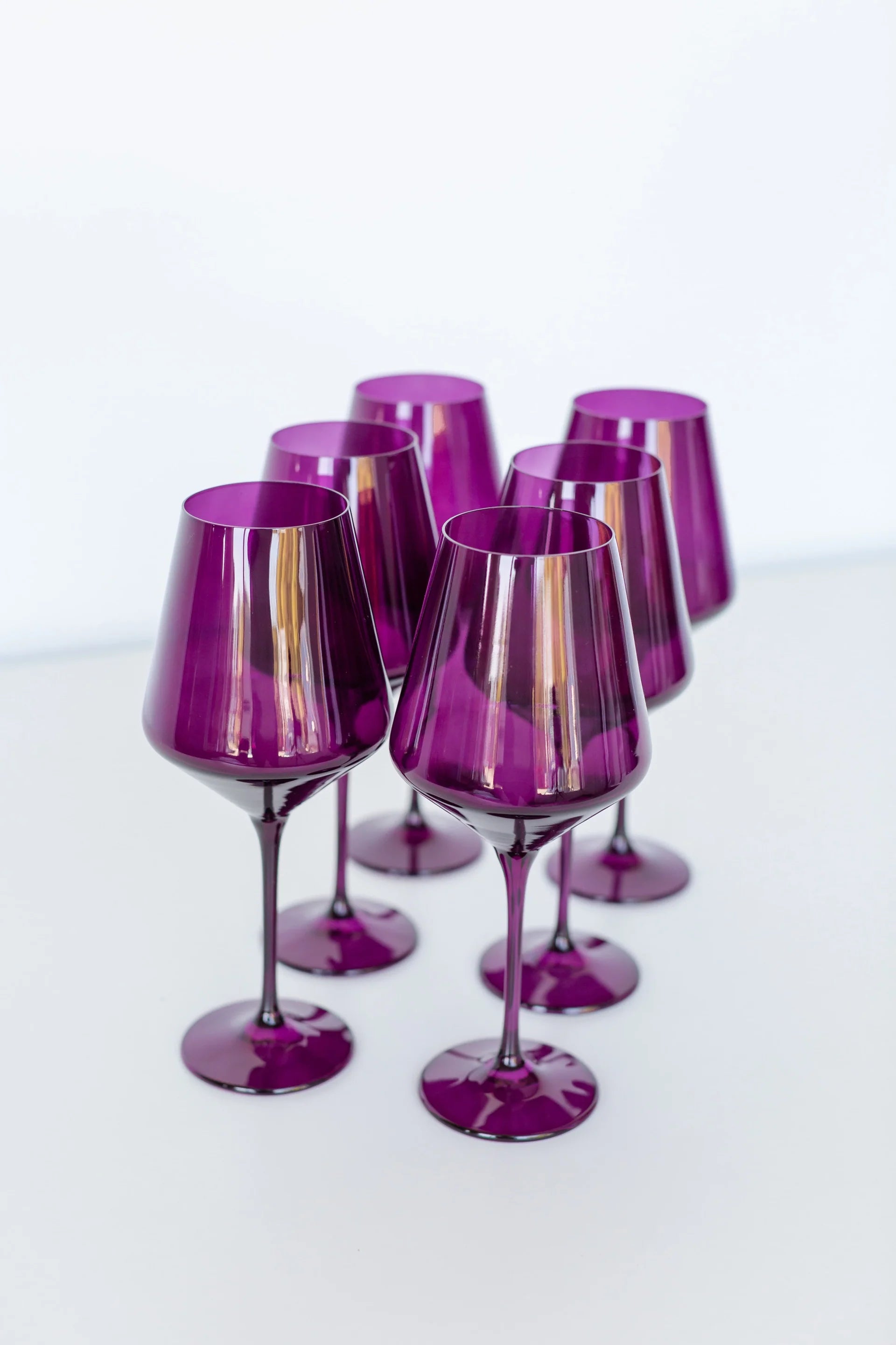 Estelle Wine Stemware - Bundle - Amethyst