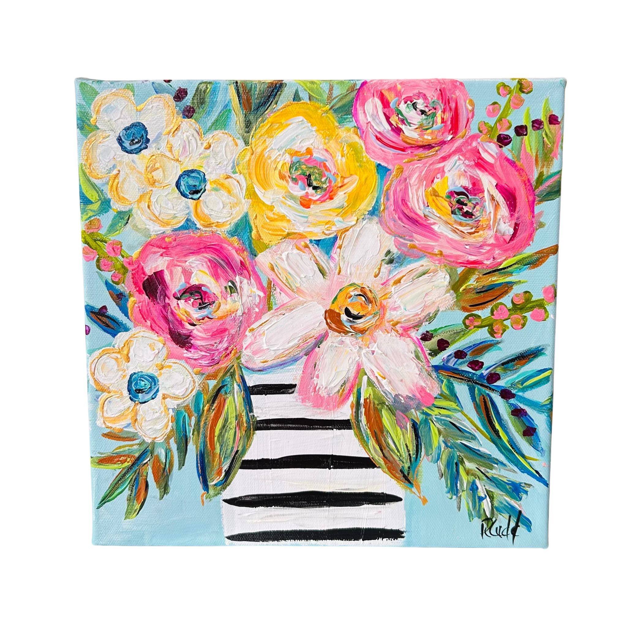 HBR "Petals in Blue and White"