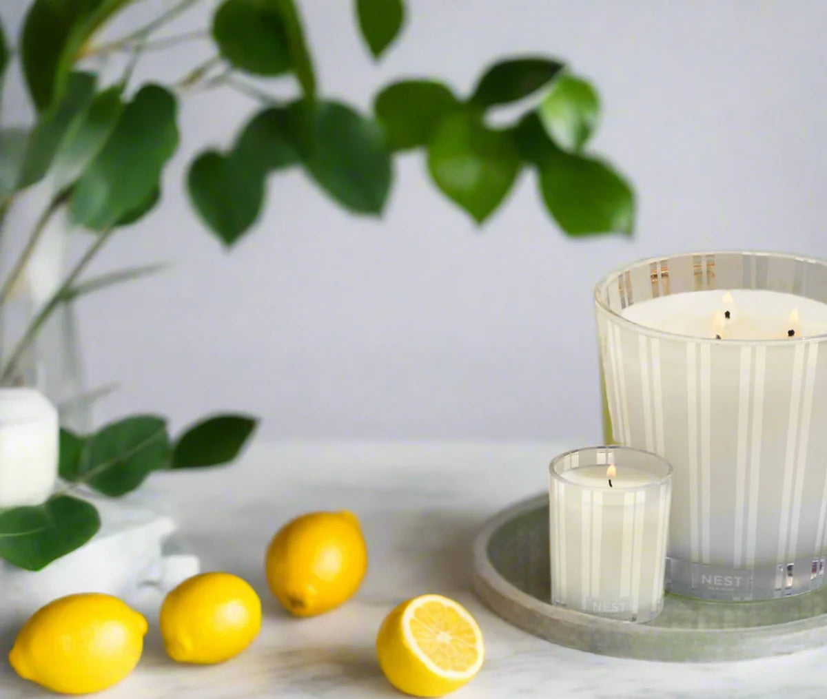 Amalfi Lemon & Mint Votive Candle