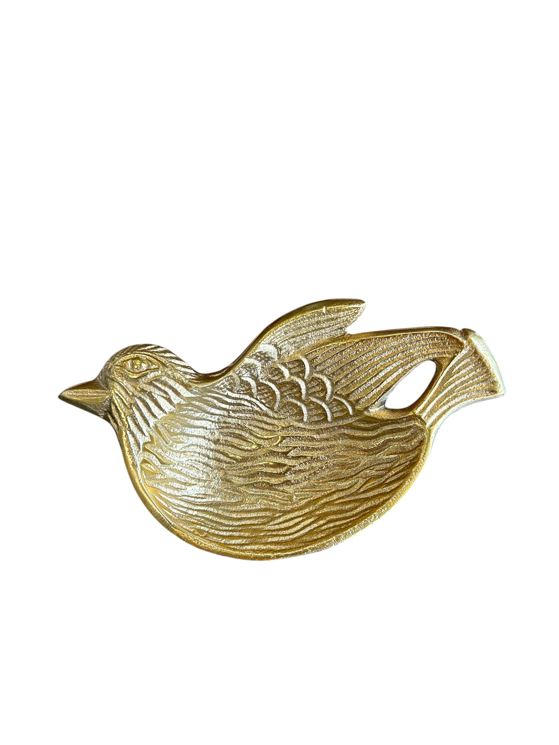 Gold Bird Tray