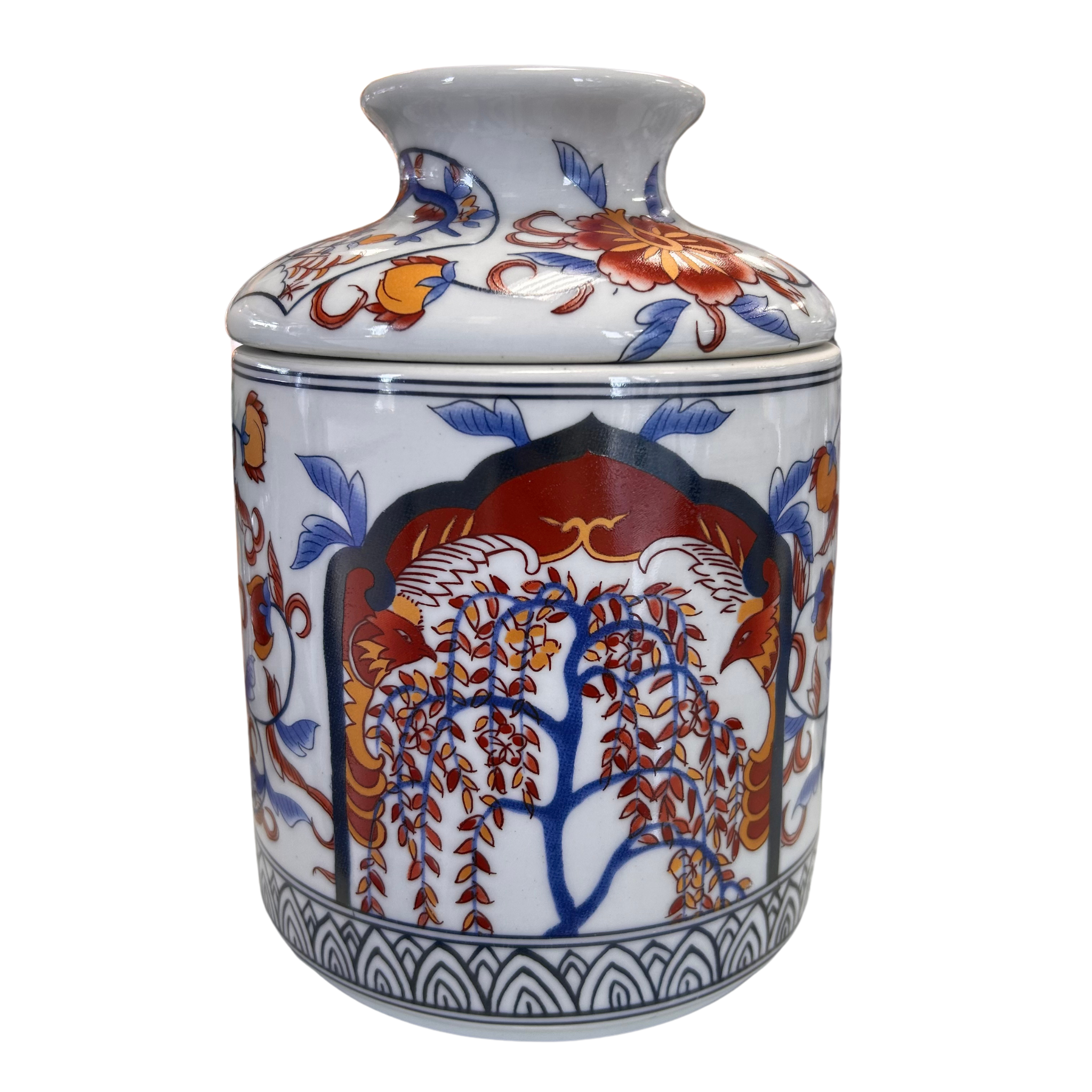 Porcelain Imari Tissue Box