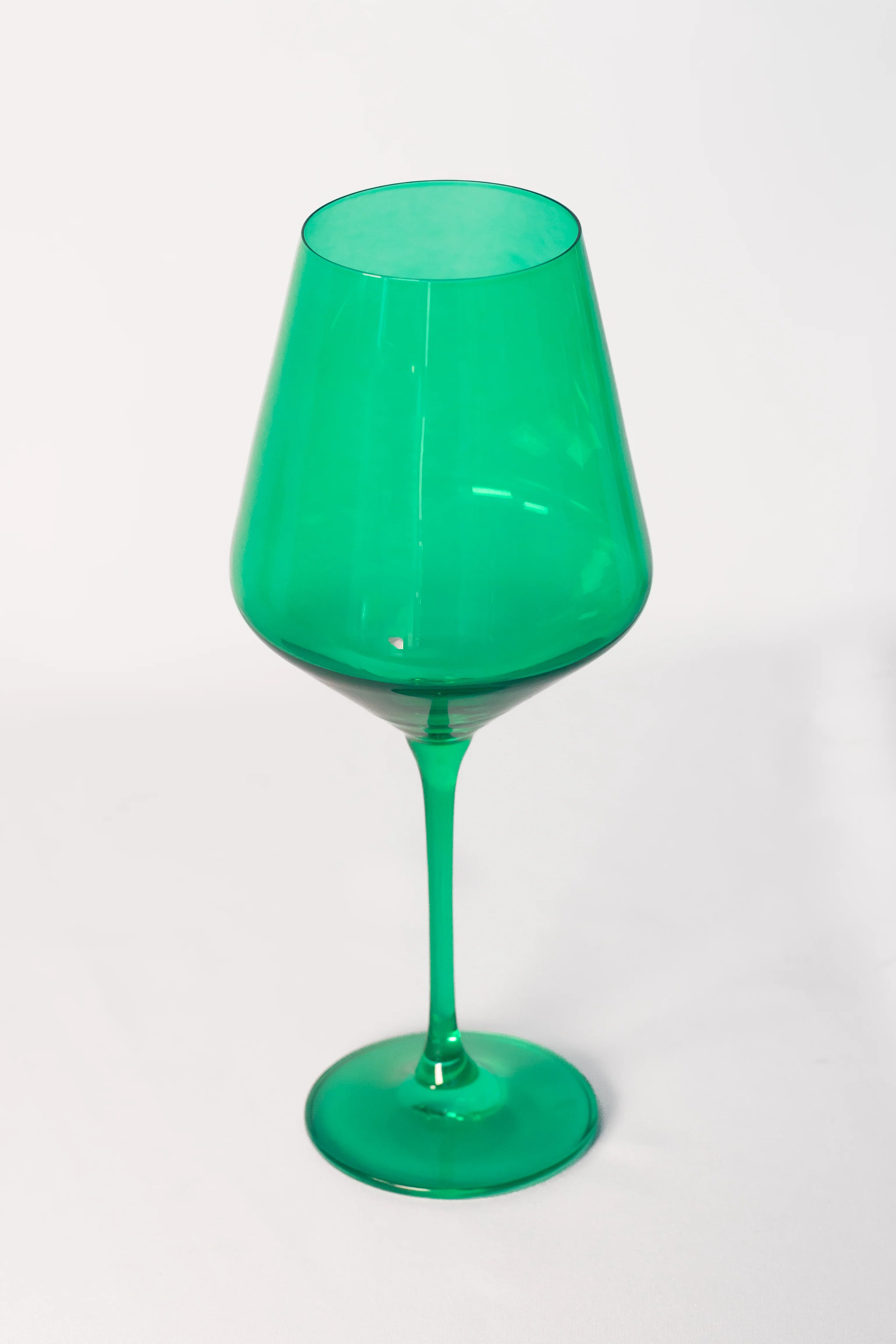 Estelle Wine Stemware - Single - Kelly Green