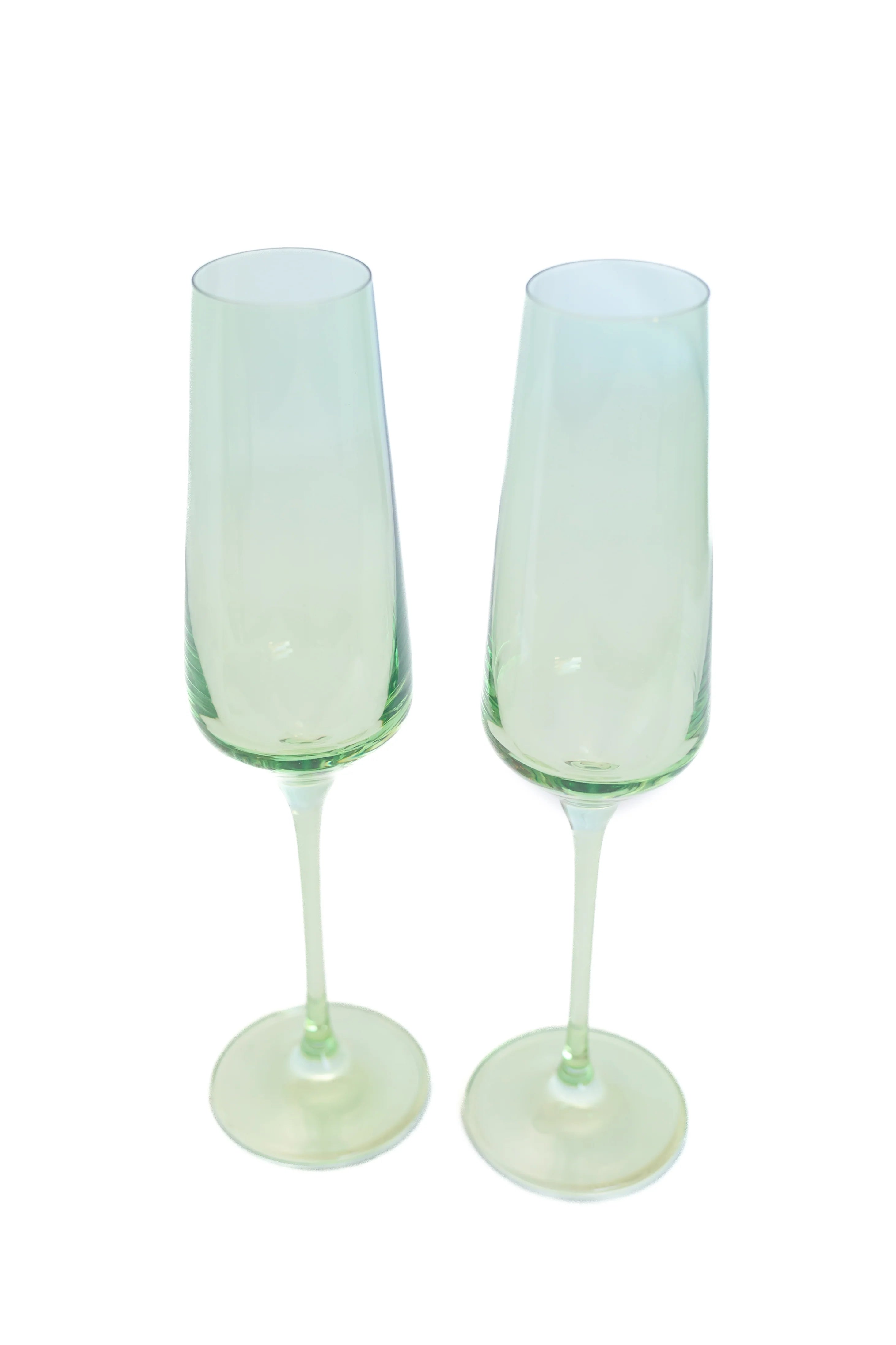 Estelle Champagne Flute - Bundle - Mint Green