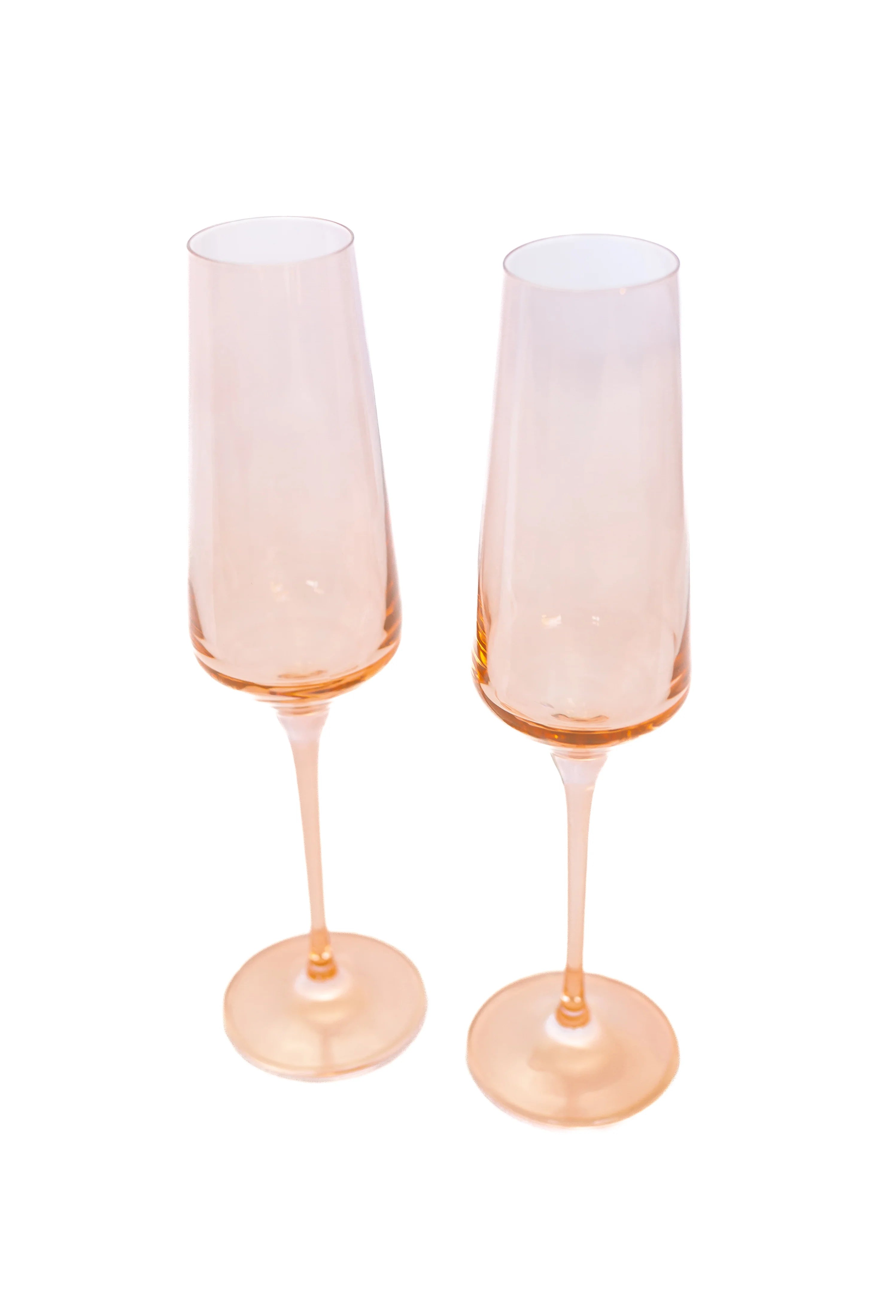 Estelle Champagne Flute - Bundle - Blush Pink