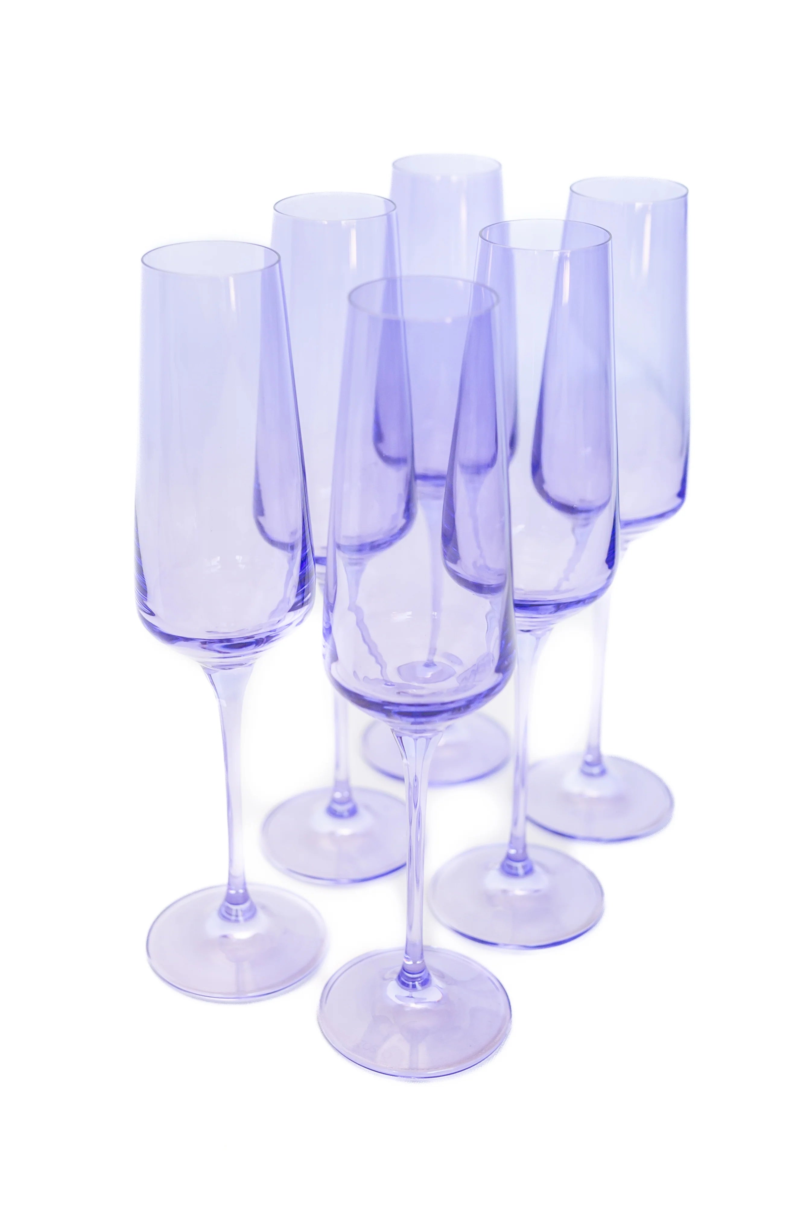 Estelle Champagne Flute - Bundle - Lavender
