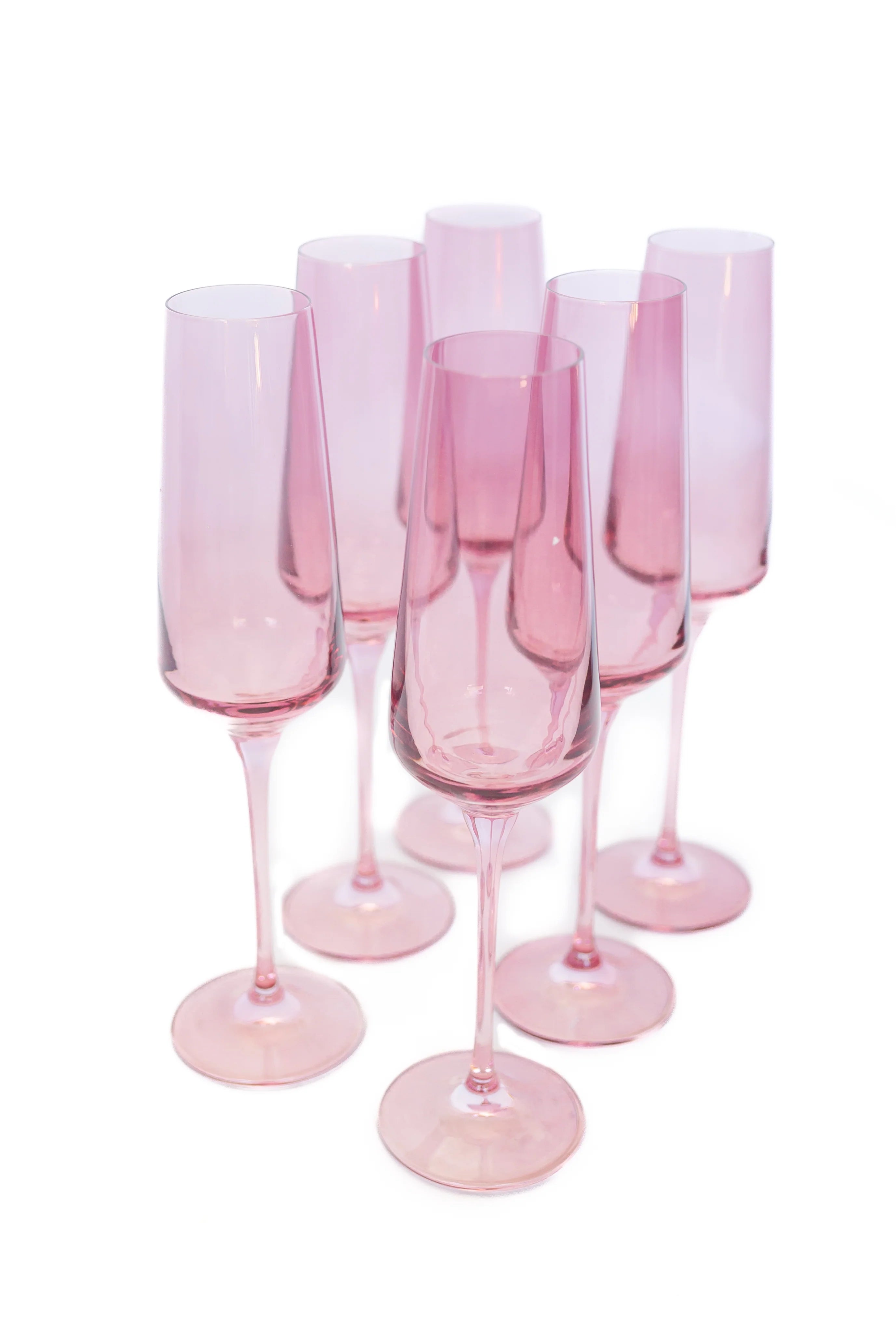 Estelle Champagne Flute - Bundle - Rose
