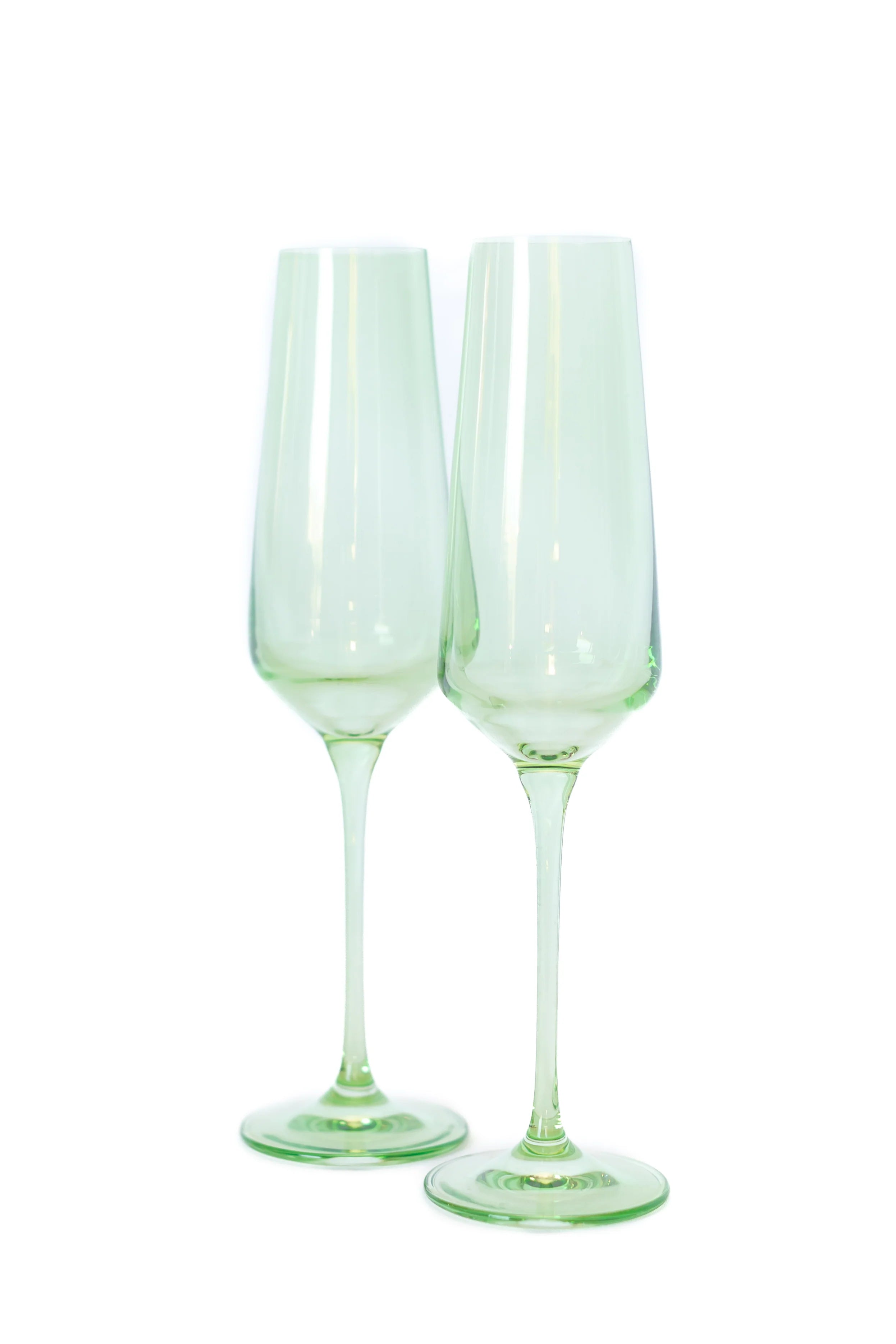 Estelle Champagne Flute - Bundle - Mint Green
