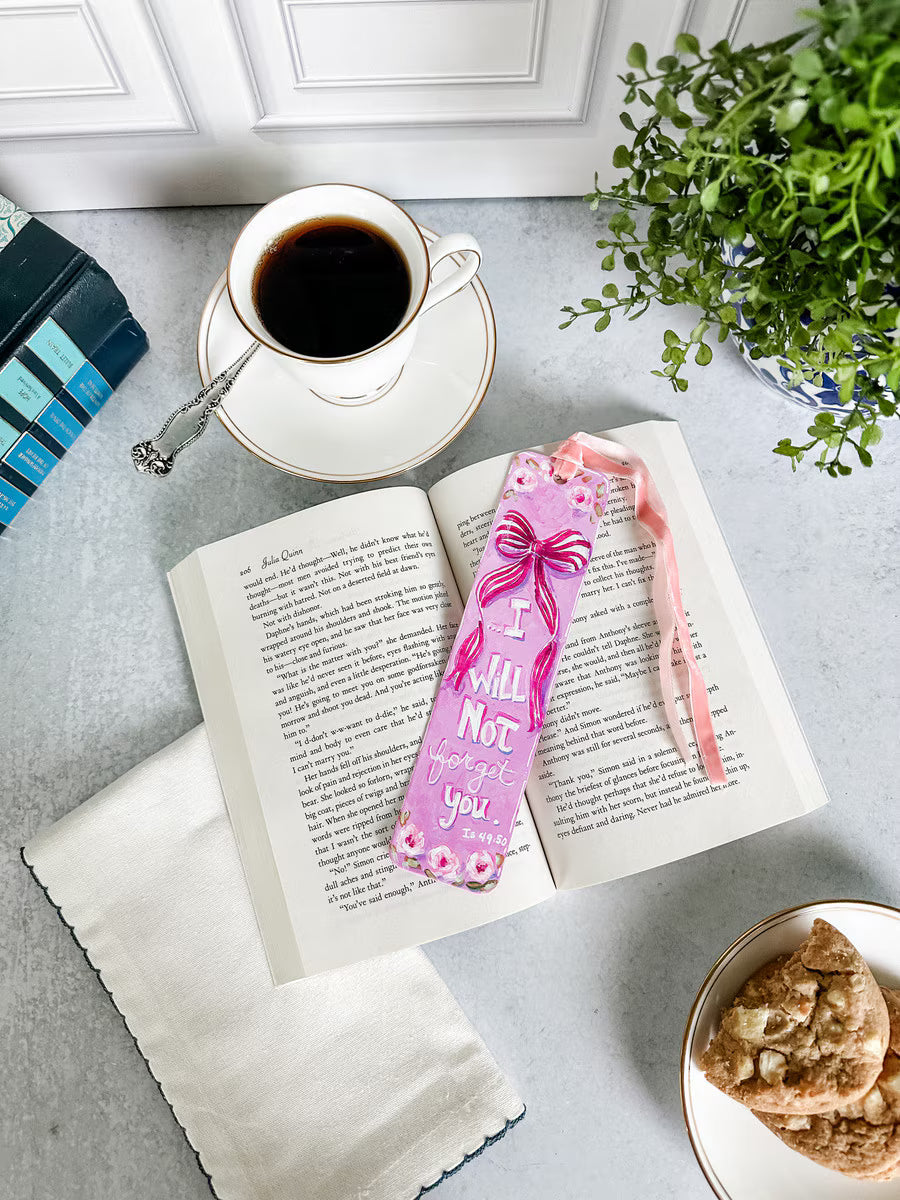 "I Will Not Forget You" Bookmark