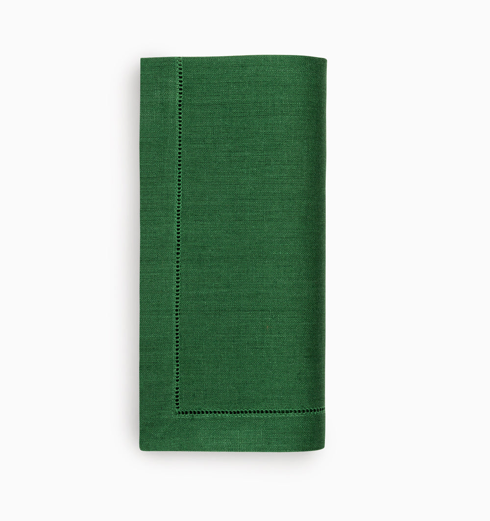 Emerald Linen Set of 4 Festival Dinner Napkins