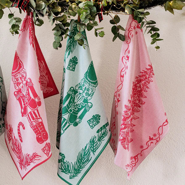 Strofinaccio Red Tree Dish Towel