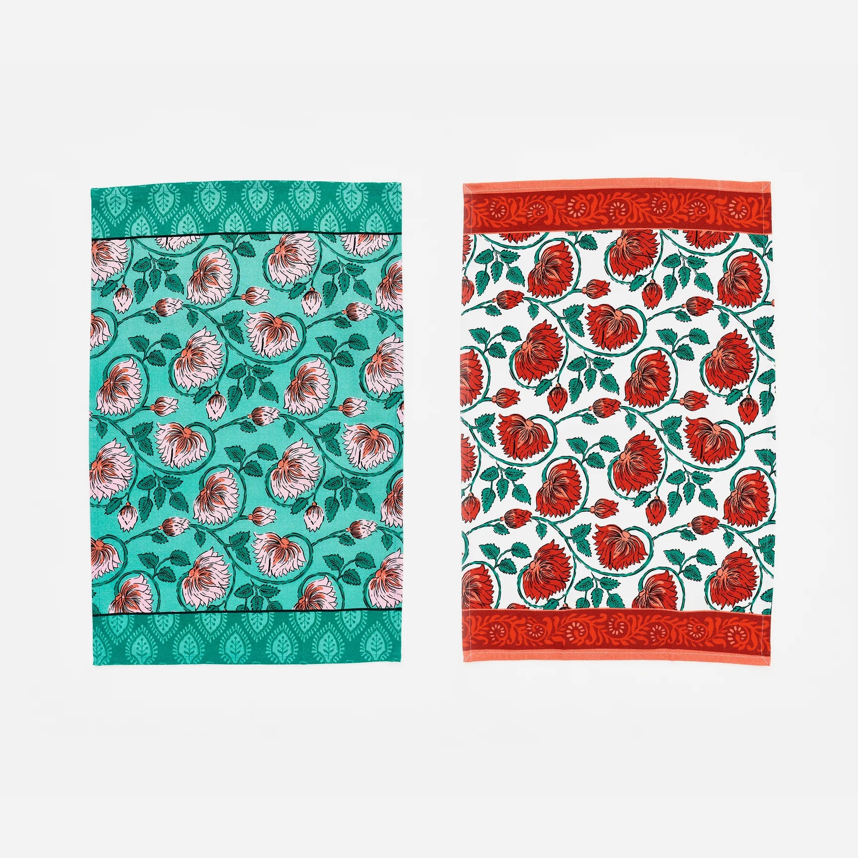 Green Spice Trail Dish Towel