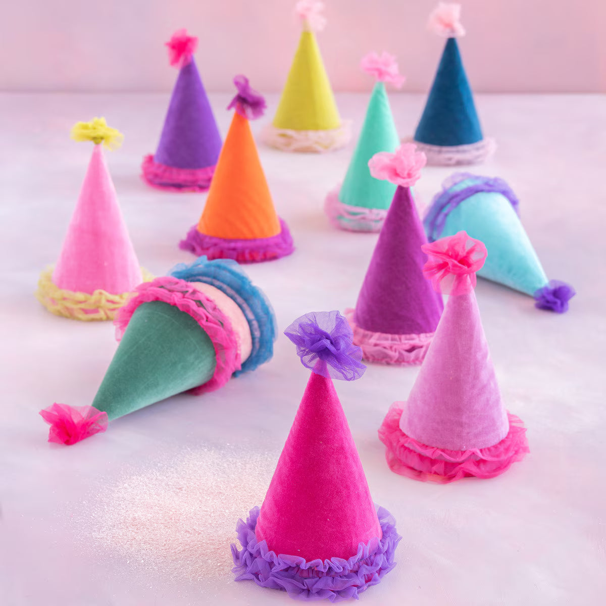 Velvet Party Hat