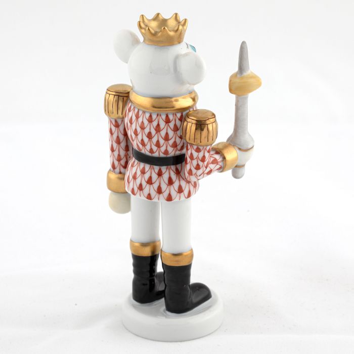 MOUSE KING NUTCRACKER - RUST