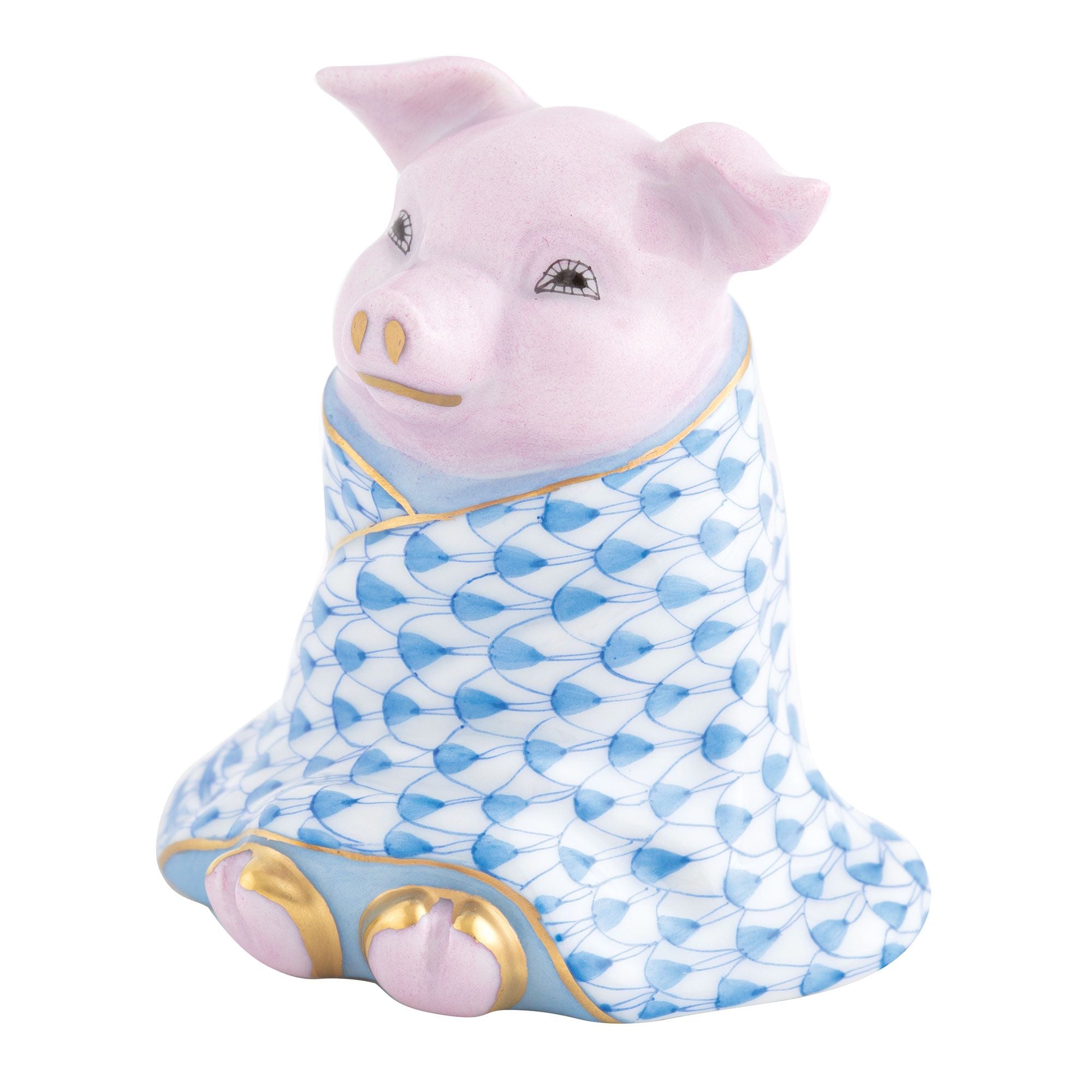 PIG IN A BLANKET - BLUE
