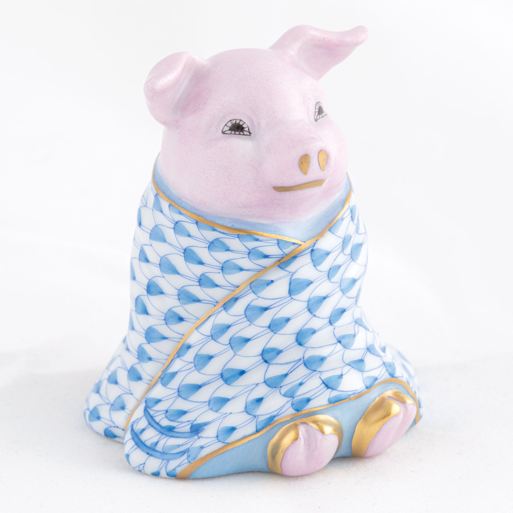 PIG IN A BLANKET - BLUE