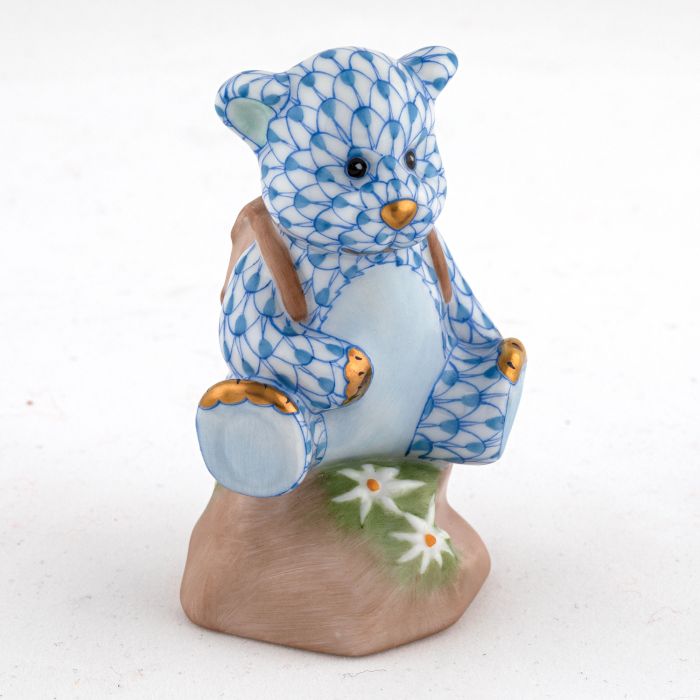 Hiking Bear - Blue