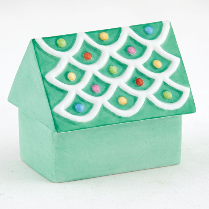 Cozy Gingerbread House - Green