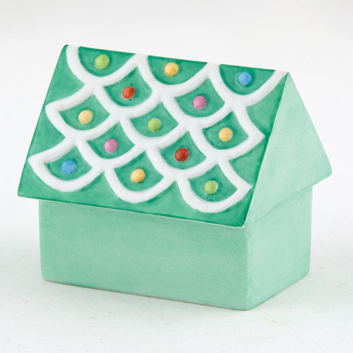 Cozy Gingerbread House - Green
