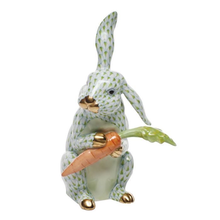 Large Bunny with Carrot - Keylime