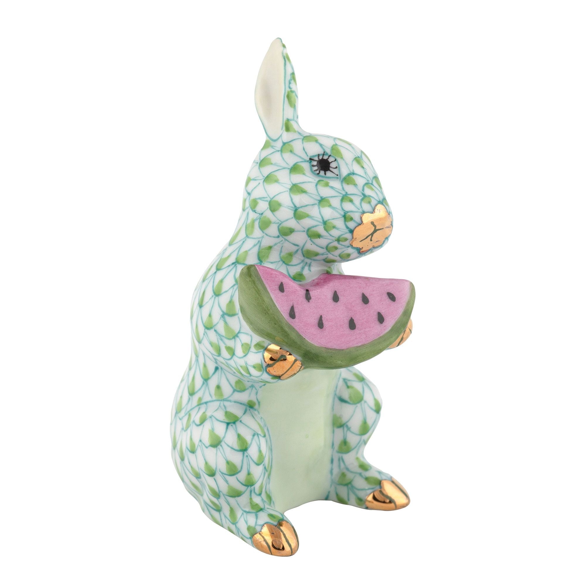 BUNNY WITH WATERMELON - KEYLIME