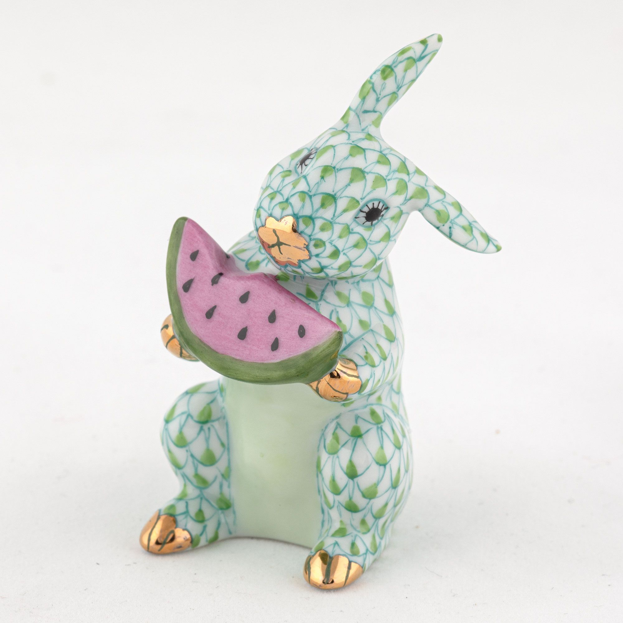 BUNNY WITH WATERMELON - KEYLIME