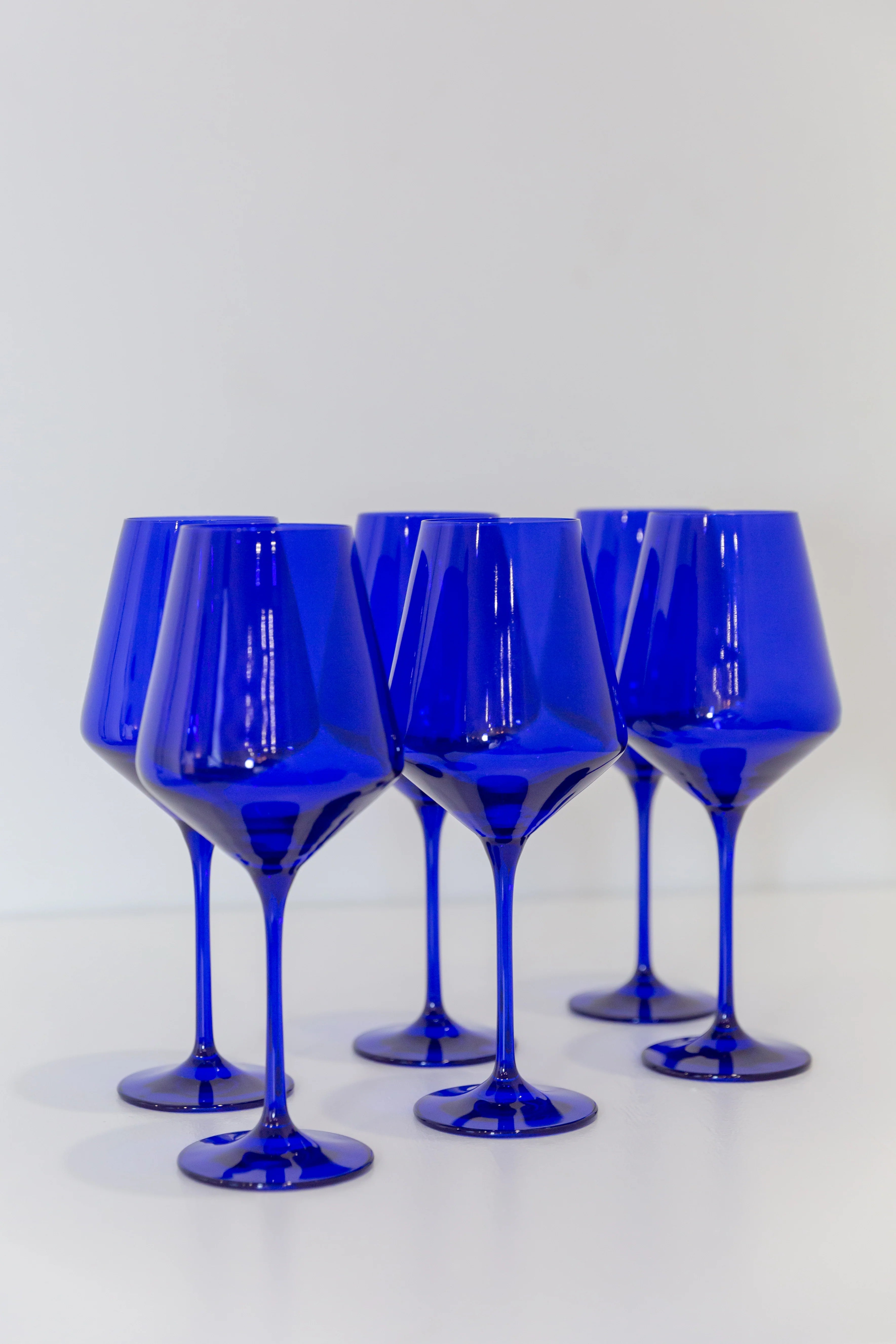 Estelle Wine Stemware - Bundle - Royal Blue