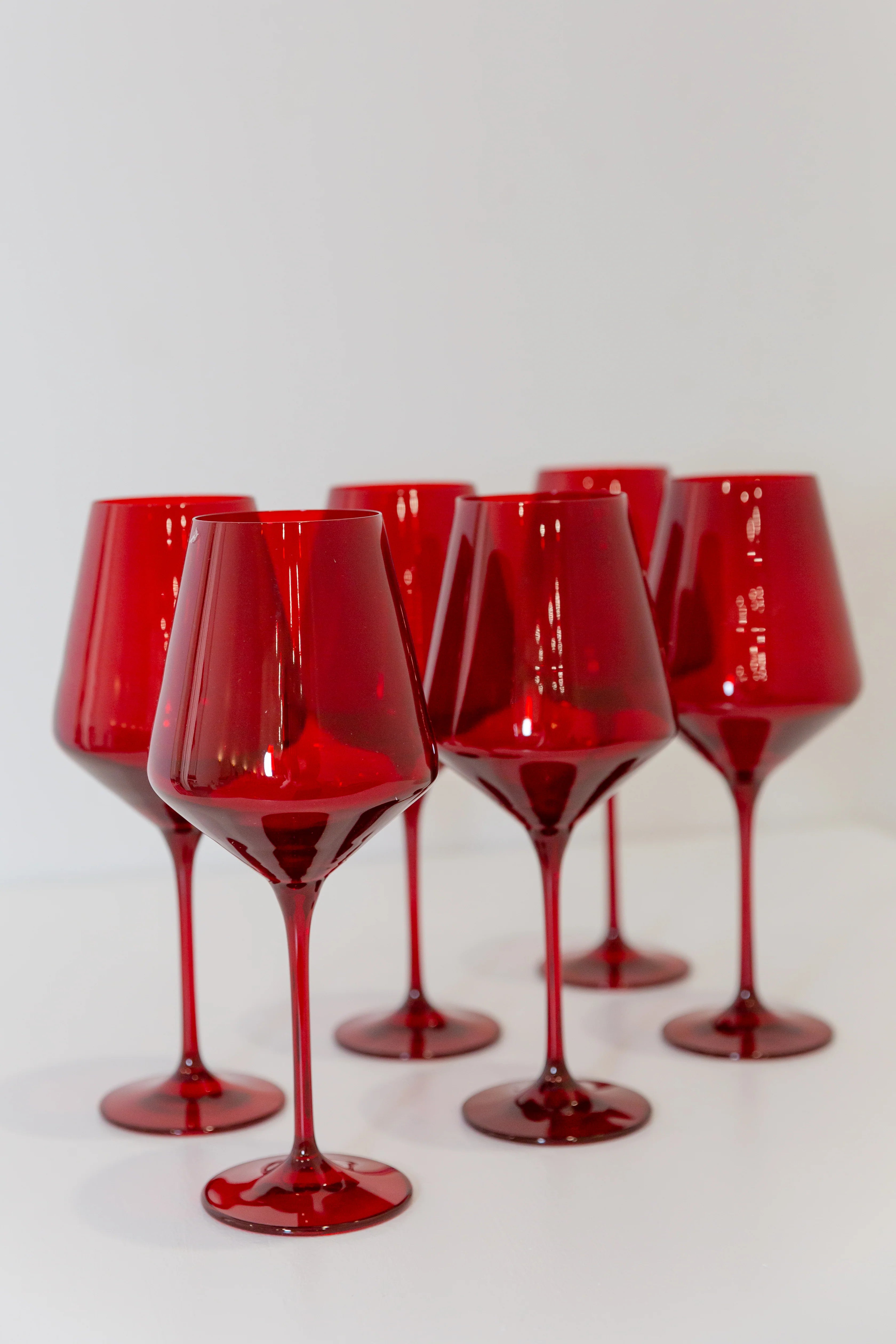 Estelle Wine Stemware - Bundle - Red