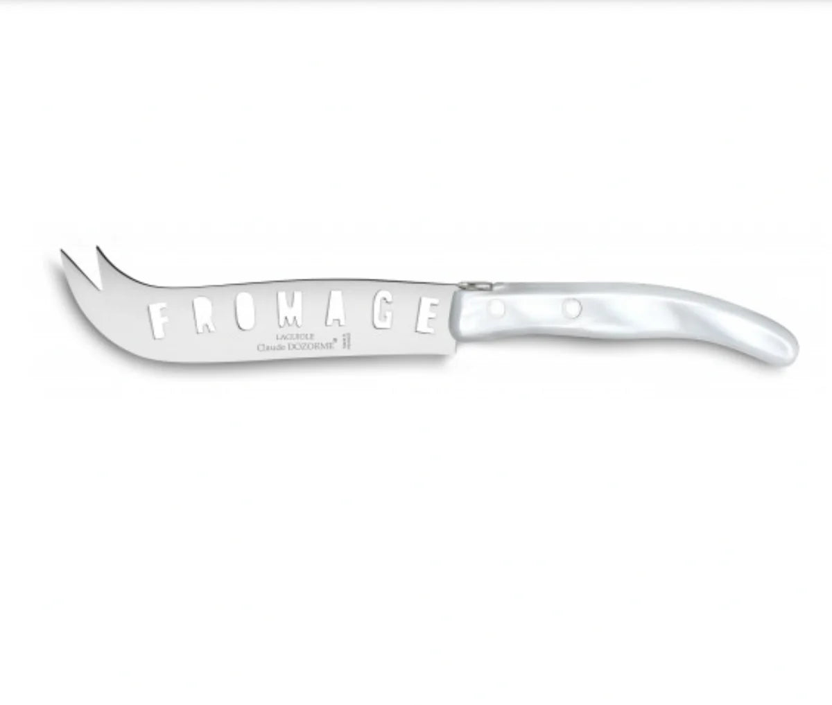 Laguiole Berlingot Fromage Cheese Knife White Handle