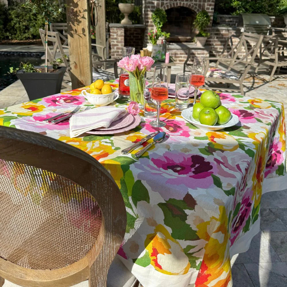 Portofino Summer Garden Tablecloth