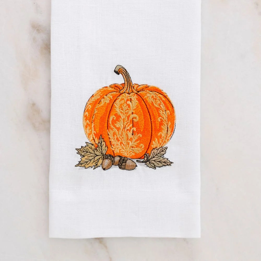 Baroque Pumpkin Towel