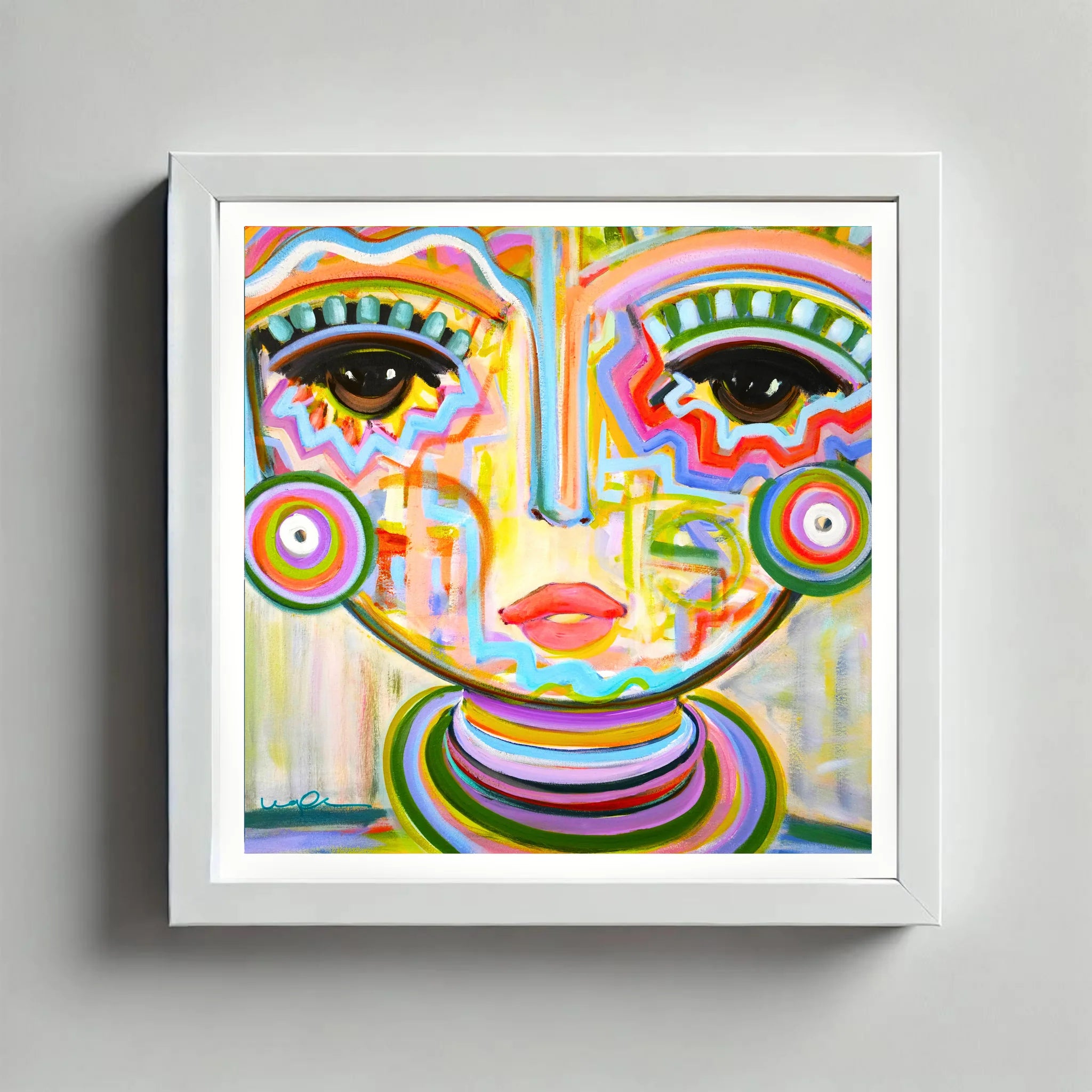 Steele Magnolia Framed 34x34