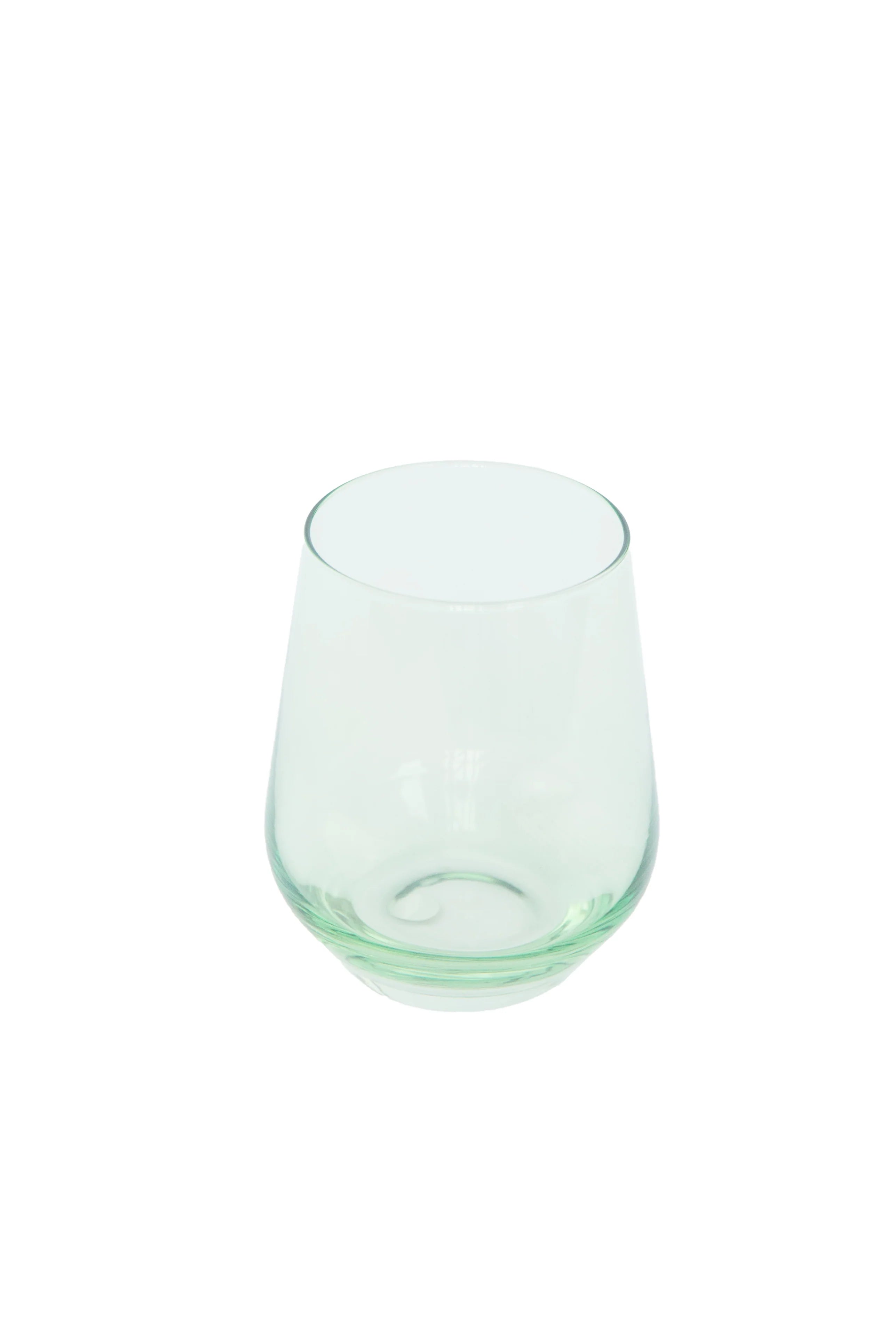 Estelle Stemless Wine - Single - Mint Green